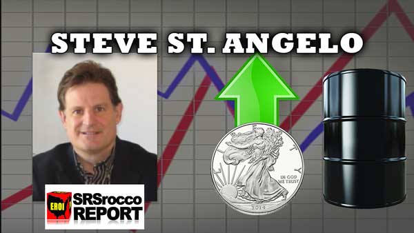 $20 Oil will Cause The Break in Silver & Gold Coming – Steve St. Angelo Interview