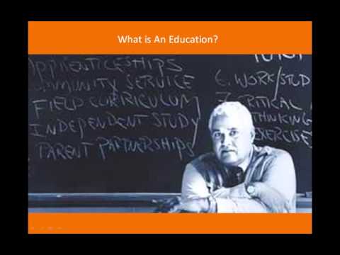 “What is an Education?” – ELITE CURRICULUM – John Taylor Gatto