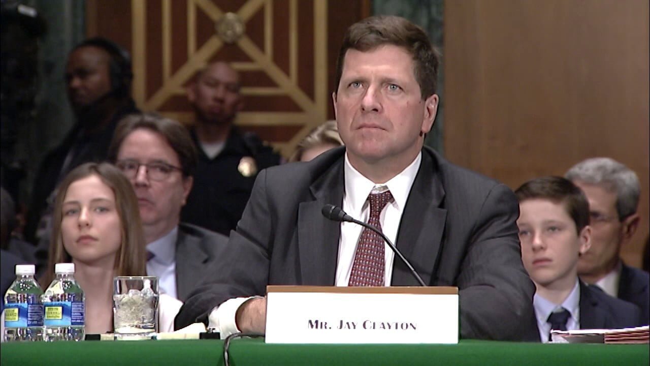 SEC Chairman Jay Clayton Chimes in on ICOs Being Securities