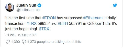 Fast and Scalable: Is Tron Able to Compete With EOS and Ethereum?