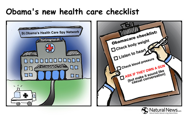 ObamaCare Healthcare Gun Checkup
