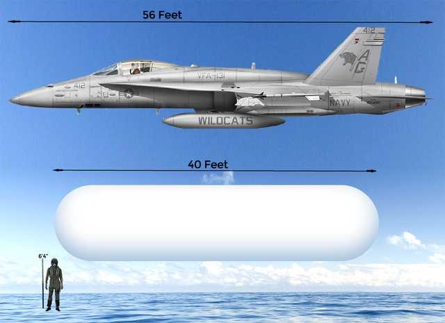 Tic Tac UFO vs Fighter Jet