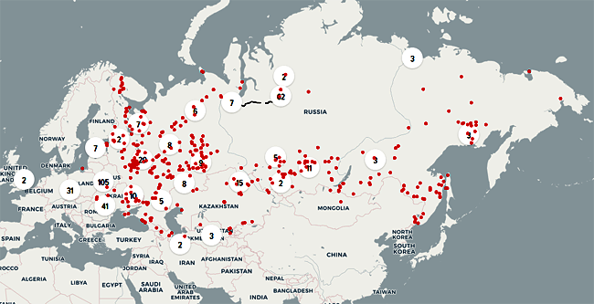 Gulag Map