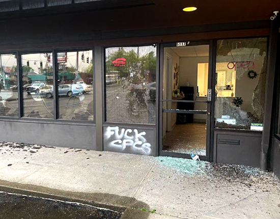 Antifa Attacks on CPCs in Portland