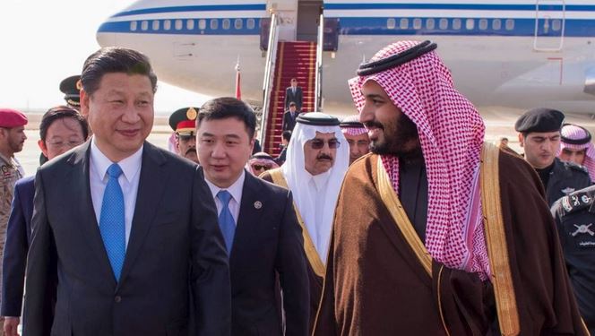 Xi Jinping and Muhammad bin Salman